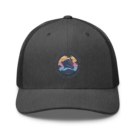 [ID: 252-G441] Cruisin' Together - Cruise Ship Retro Trucker Hat