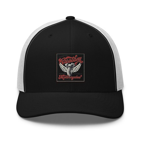 [ID: 252-G445] custom motorcycle  Retro Trucker Hat