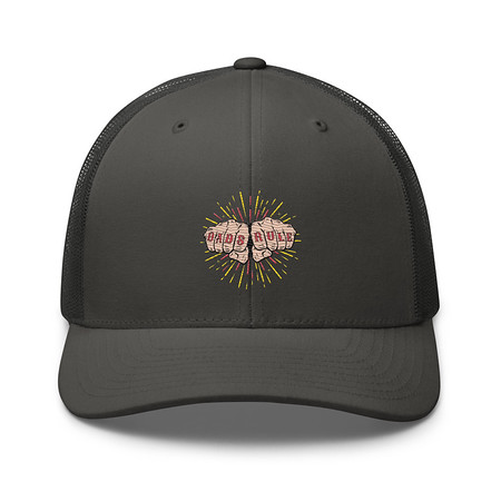 [ID: 252-G463] Dads Rule Retro Trucker Hat