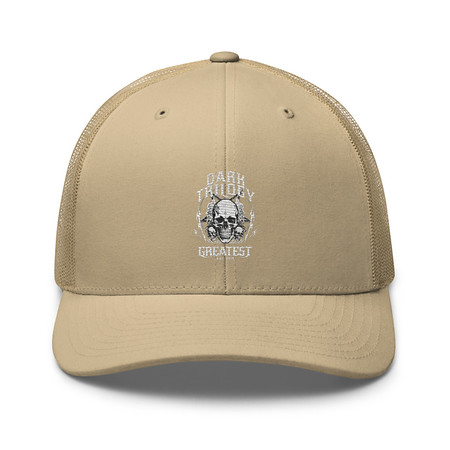 [ID: 252-G467] Dark Trilogy Retro Trucker Hat