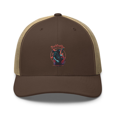 [ID: 252-G468] DARKFEATHER Retro Trucker Hat