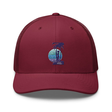 [ID: 252-G470] Dawn Patrol Retro Trucker Hat