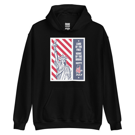 [ID: 146-G8] 4th of July Unisex Heavy Blend Hoodie