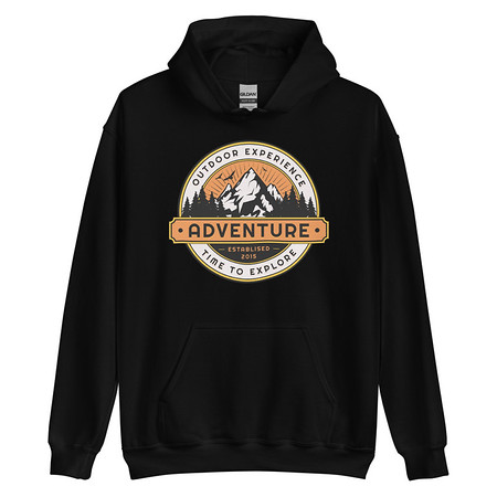 [ID: 146-G26] Adventure - Outdoor Mountain Unisex Heavy Blend Hoodie
