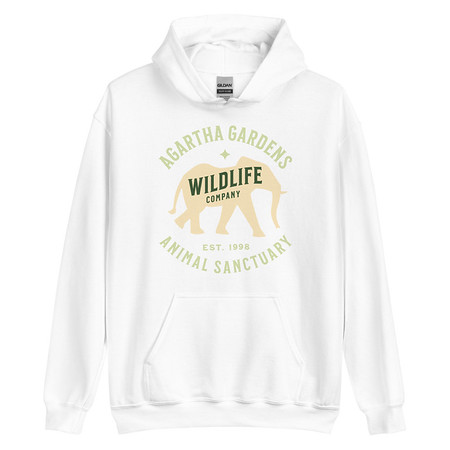 [ID: 146-G33] Agartha Gardens Wildlife - Animal Sanctuary Unisex Heavy Blend Hoodie