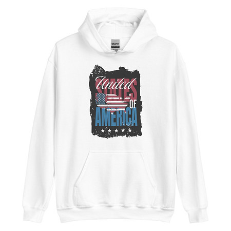 [ID: 146-G59] America (3) Unisex Heavy Blend Hoodie