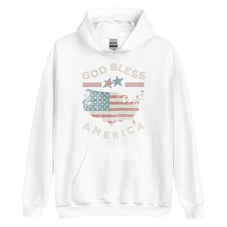 [ID: 146-G60] America - Land Of The Free Unisex Heavy Blend Hoodie