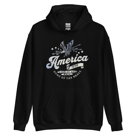 [ID: 146-G61] America 1776 Unisex Heavy Blend Hoodie