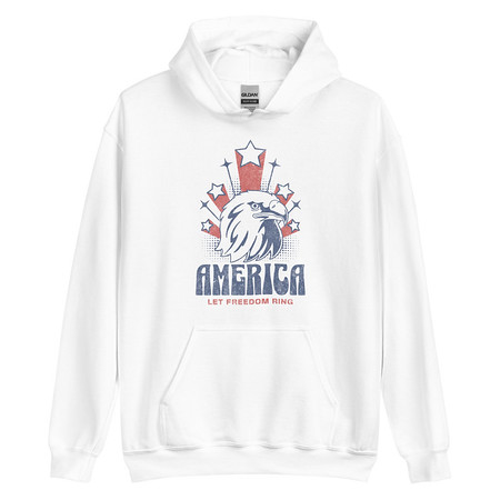 [ID: 146-G63] America Unisex Heavy Blend Hoodie