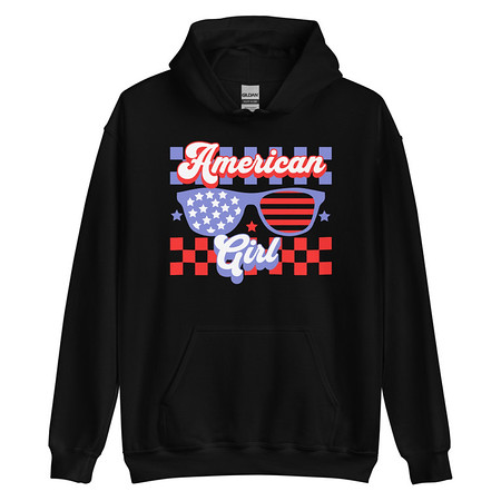 [ID: 146-G72] American girl Unisex Heavy Blend Hoodie