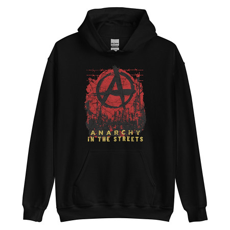 [ID: 146-G78] Anarchy In The Street Unisex Heavy Blend Hoodie