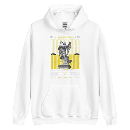 [ID: 146-G82] Angelic Aura Streetwear Unisex Heavy Blend Hoodie