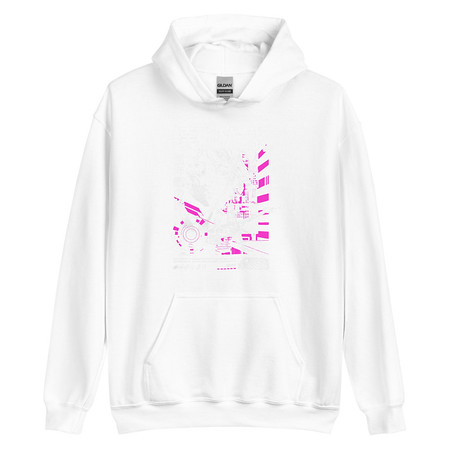 [ID: 146-G87] Anime Broken Wings - Neon Japanese Style Unisex Heavy Blend Hoodie