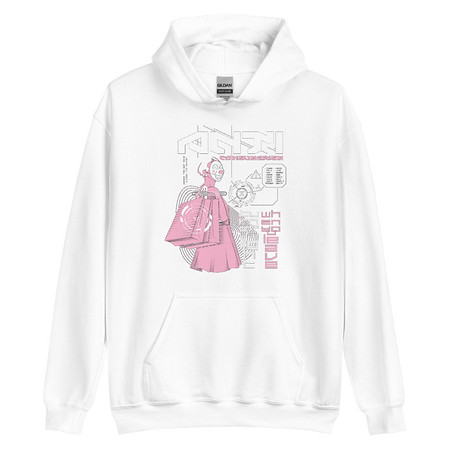 [ID: 146-G91] Anti Consumerism - Futuristic Unisex Heavy Blend Hoodie