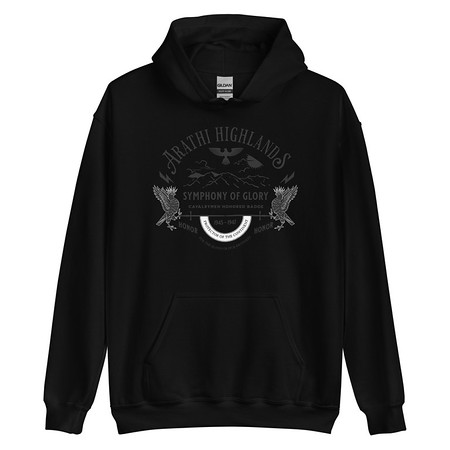 [ID: 146-G98] Arathi Honor Badge - Veteran Unisex Heavy Blend Hoodie