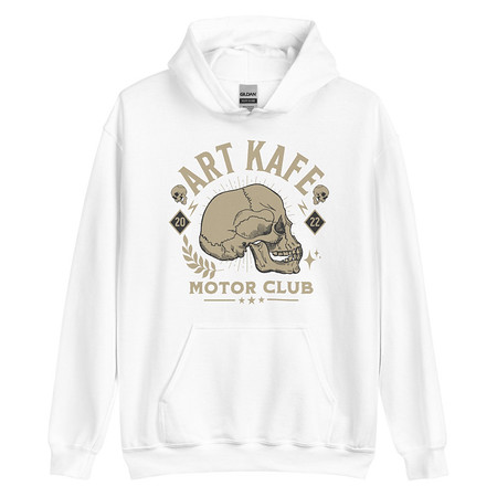 [ID: 146-G103] Art Kafe Motor Club Unisex Heavy Blend Hoodie