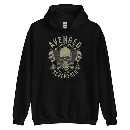 [ID: 146-G117] AVENGED SEVENFOLD Unisex Heavy Blend Hoodie
