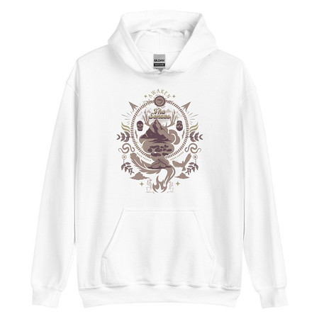[ID: 146-G119] Awaken The Senses - Coffee Beans Unisex Heavy Blend Hoodie