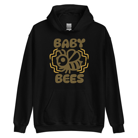 [ID: 146-G122] Baby Bees - Cute Insect Unisex Heavy Blend Hoodie