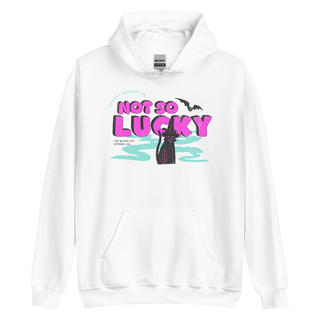 [ID: 146-G127] Bad Luck Kitty - Halloween Unisex Heavy Blend Hoodie