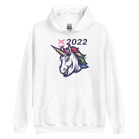[ID: 146-G128] Bad Unicorn - Horse Unisex Heavy Blend Hoodie