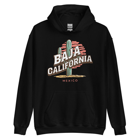 [ID: 146-G132] Baja Cali Mexico Unisex Heavy Blend Hoodie
