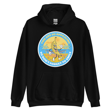 [ID: 146-G135] Banana project _-) Unisex Heavy Blend Hoodie