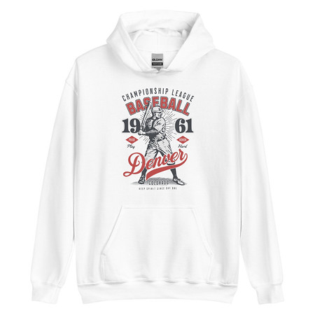 [ID: 146-G140] Baseball Championship League - University Sports Team Unisex Heavy Blend Hoodie