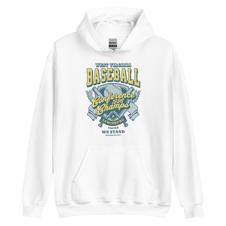 [ID: 146-G141] Baseball Conference Championships - Athlectic Badge Unisex Heavy Blend Hoodie