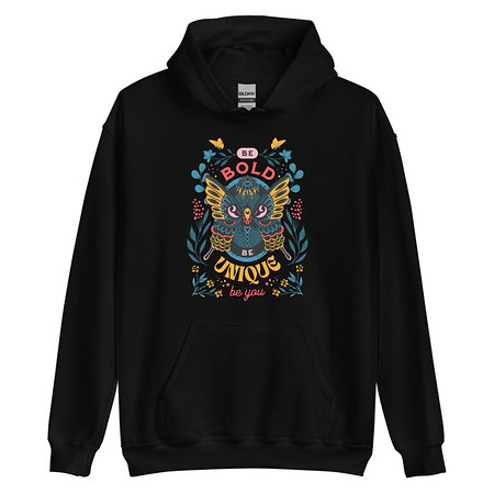 [ID: 146-G154] Be Bold Be Unique Unisex Heavy Blend Hoodie
