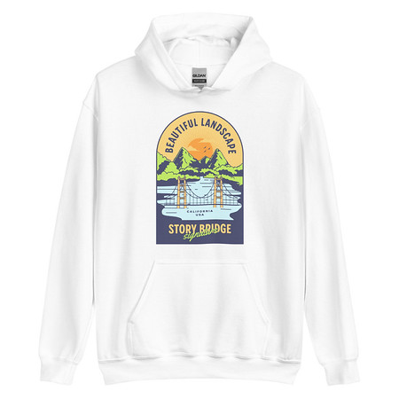 [ID: 146-G172] Beautiful Landscape - Outdoor Unisex Heavy Blend Hoodie