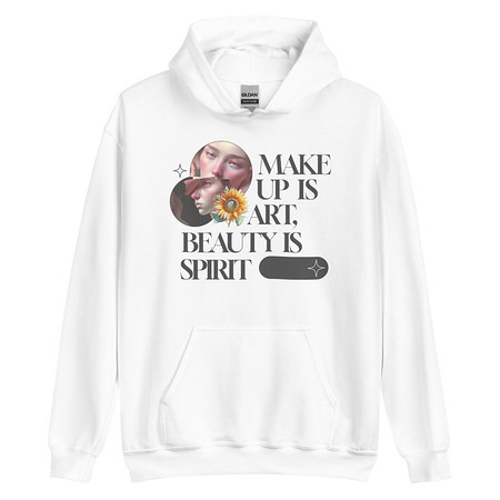 [ID: 146-G174] Beauty is Spirit Unisex Heavy Blend Hoodie