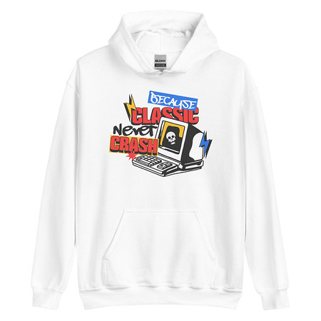 [ID: 146-G175] Because Classic Never Crash Unisex Heavy Blend Hoodie