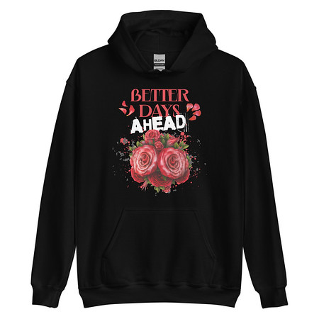 [ID: 146-G193] Better Days Ahead Unisex Heavy Blend Hoodie