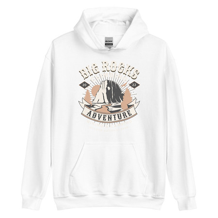 [ID: 146-G203] Big Rocks Climbing - Outdoor Adventure Unisex Heavy Blend Hoodie