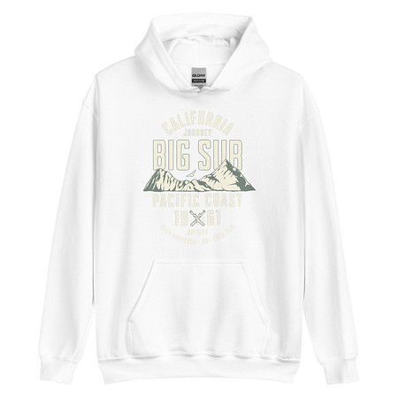 [ID: 146-G204] Big Sur - Outdoor Mountain Unisex Heavy Blend Hoodie
