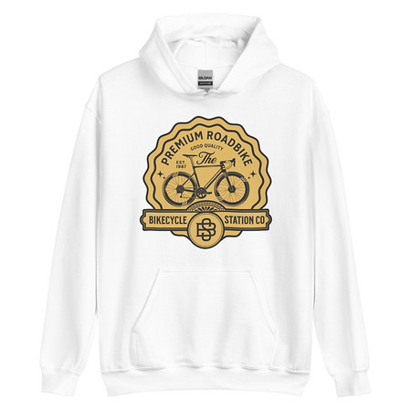 [ID: 146-G207] Bikecycle Station Co. - Sports Unisex Heavy Blend Hoodie