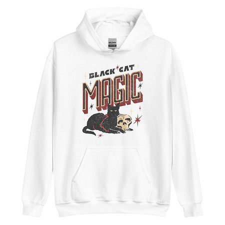 [ID: 146-G214] Black Cat Magic Unisex Heavy Blend Hoodie