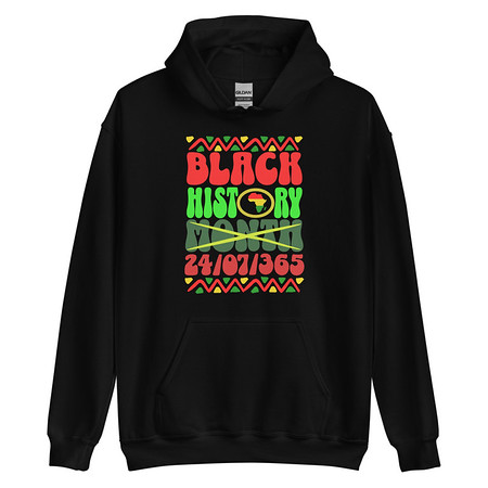 [ID: 146-G223] Black History Month Unisex Heavy Blend Hoodie