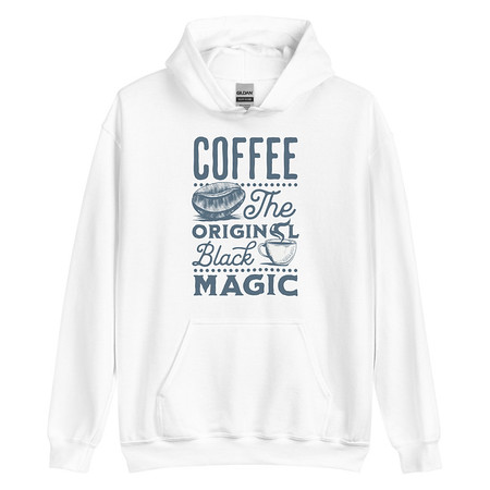 [ID: 146-G227] Black Magic Coffee - Simple Cup Unisex Heavy Blend Hoodie