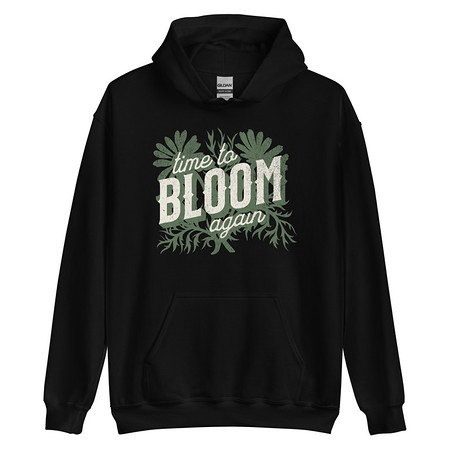 [ID: 146-G239] Bloom Again Unisex Heavy Blend Hoodie