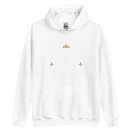 [ID: 146-G242] Blue Scorpion - Wildlife Animal Unisex Heavy Blend Hoodie