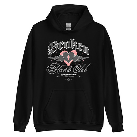 [ID: 146-G287] Broken Hearts Club Unisex Heavy Blend Hoodie