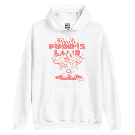 [ID: 146-G296] Burger Mascot Unisex Heavy Blend Hoodie