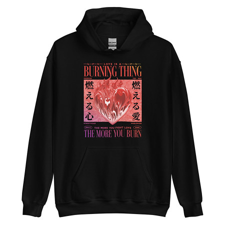 [ID: 146-G299] Burning Thing Unisex Heavy Blend Hoodie