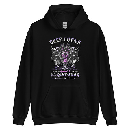 [ID: 146-G354] Cerberus Hell Hound Streetwear - Dark Aesthetic Unisex Heavy Blend Hoodie