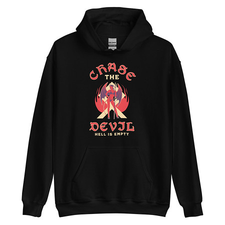 [ID: 146-G359] Chase The Devil Unisex Heavy Blend Hoodie