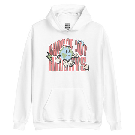 [ID: 146-G372] Choose Joy Always Unisex Heavy Blend Hoodie