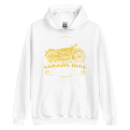 [ID: 146-G380] Classic Bike Unisex Heavy Blend Hoodie