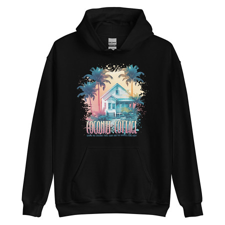 [ID: 146-G391] Coconut Cottage Unisex Heavy Blend Hoodie